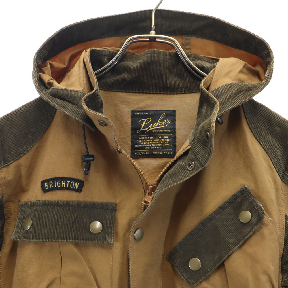 LUKER BY NEIGHBORHOOD ルーカーバイネイバーフッド 日本製 長袖 ジャケット S ブラウン系 メンズ