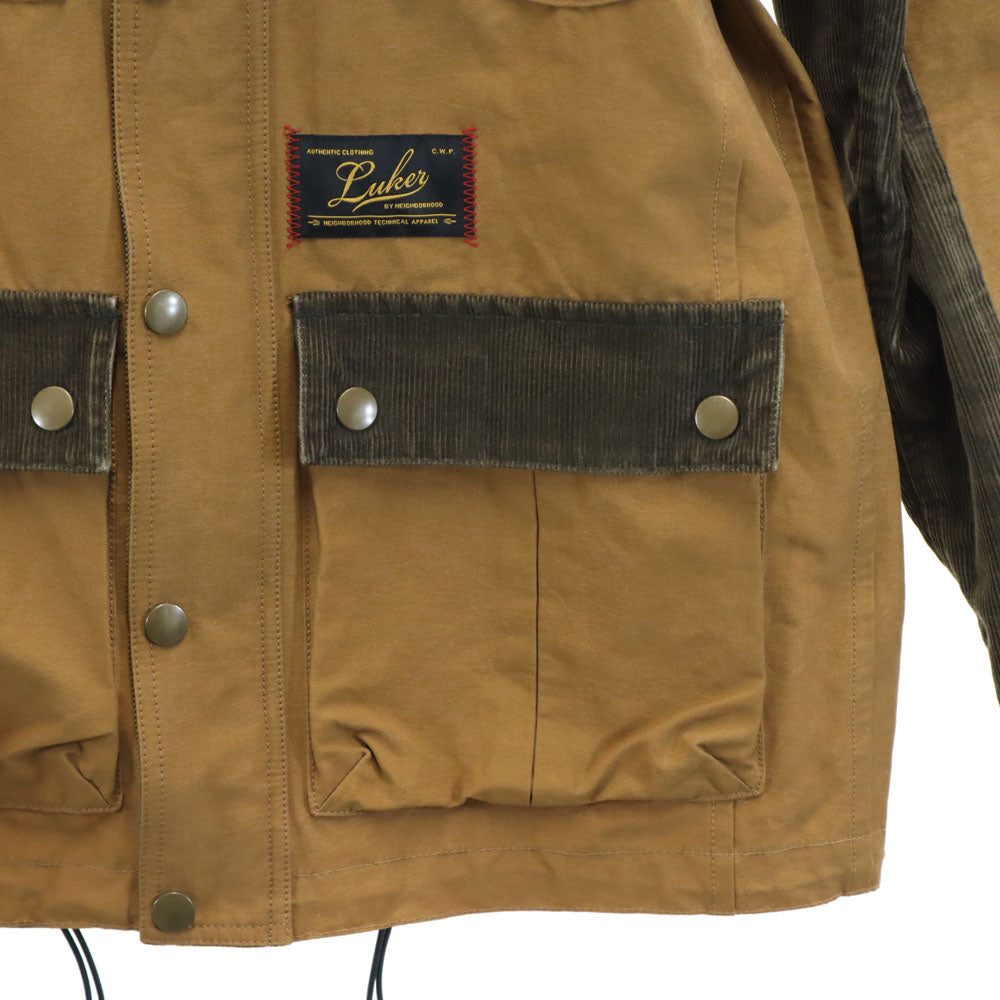 LUKER BY NEIGHBORHOOD ルーカーバイネイバーフッド 日本製 長袖 ジャケット S ブラウン系 メンズ
