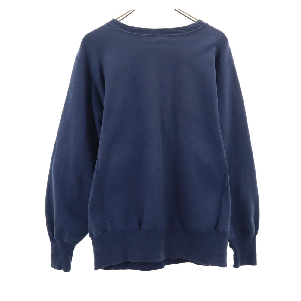 Champion チャンピオン 90s USA製 刺繍タグ オールド リバースウィーブ 長袖 リバースウィーブ スウェット トレーナー M ネイビー メンズ