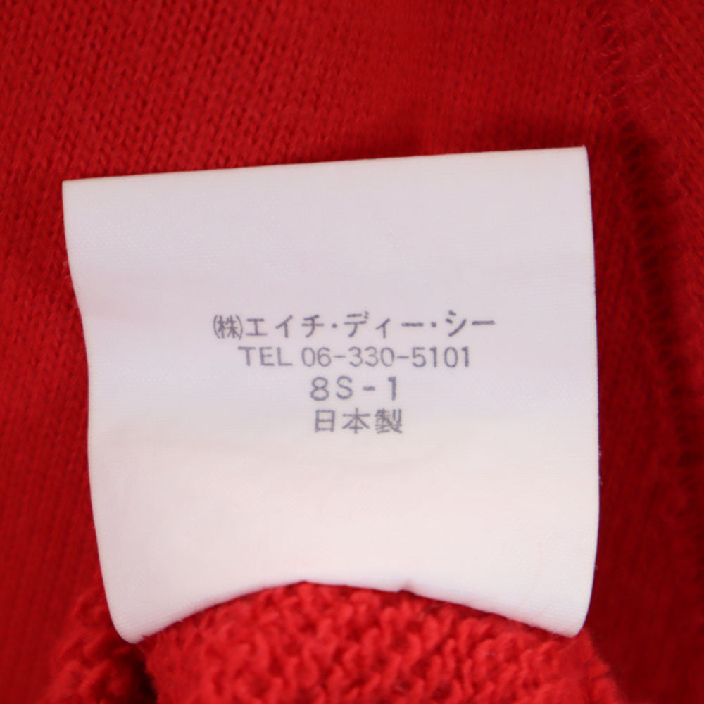 HARLEY DAVIDSON ハーレーダビッドソン 日本製 長袖 スウェット トレーナー M レッド レディース