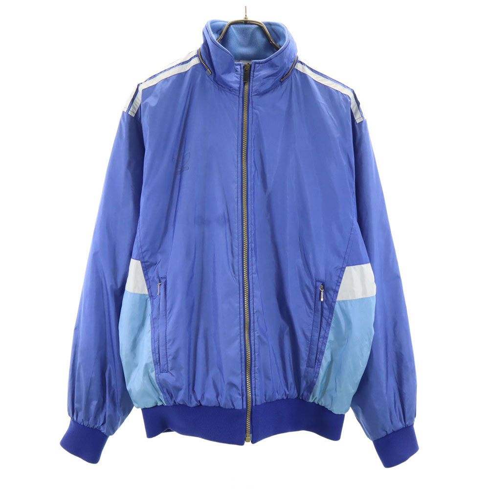 adidas アディダス 80s デサント製 ヴィンテージ 中綿ジャケット O 青紫系 メンズ