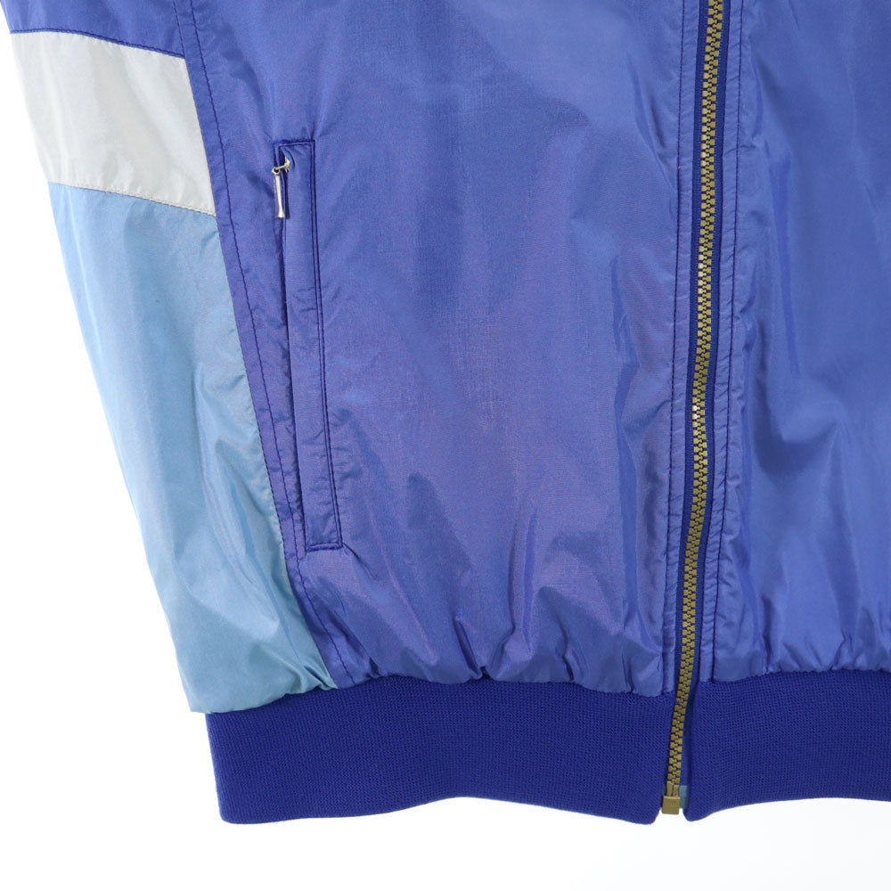 adidas アディダス 80s デサント製 ヴィンテージ 中綿ジャケット O 青紫系 メンズ