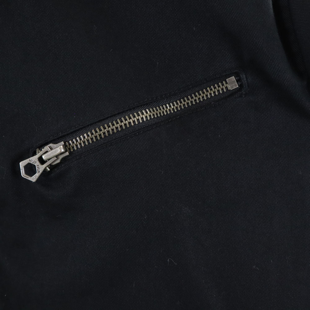 HUF ハフ ジップジャケット M 黒 メンズ