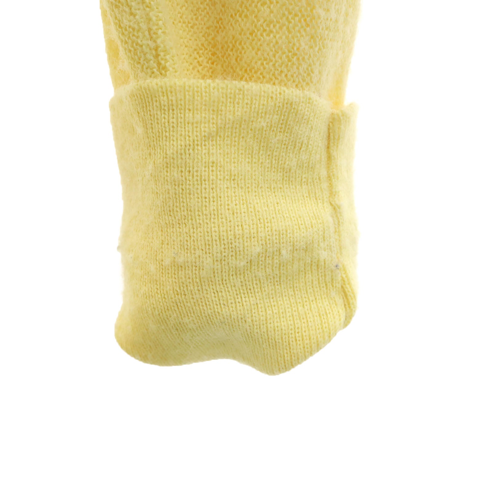 IZOD LACOSTE アイゾッドラコステ 90s USA製 オールド 長袖 Vネック セーター L イエロー ニット メンズ