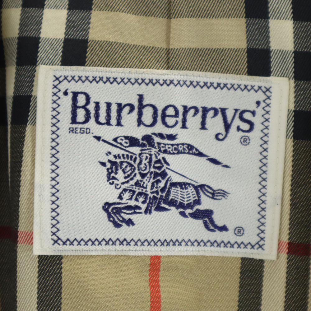 Burberrys バーバリーズ 90s オールド ステンカラー ジャケット 7AB2 玉虫色 レディース
