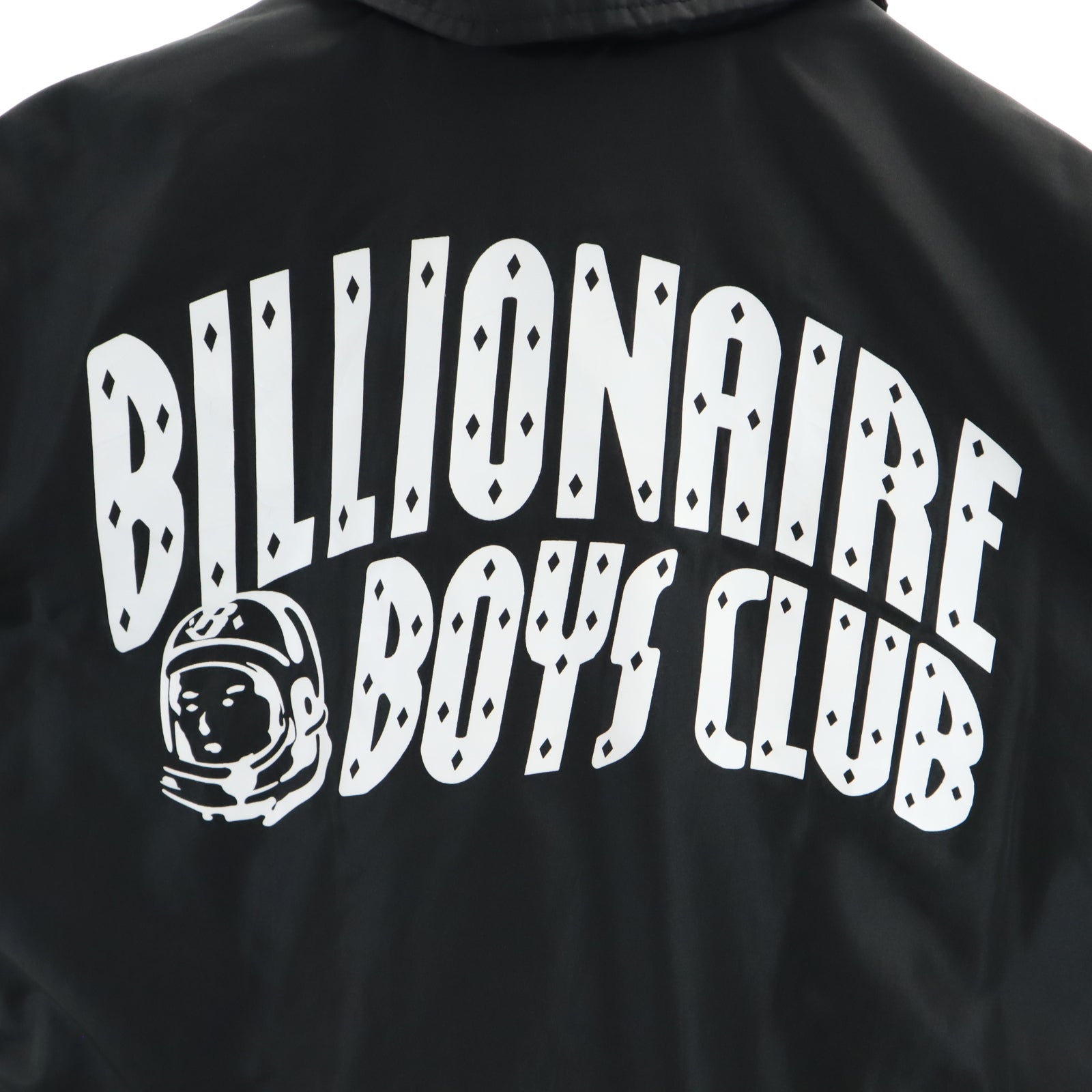 ビリオネアボーイズクラブ バックロゴ コーチジャケット S ブラック Billionaire Boys Club マジェスティック メンズ