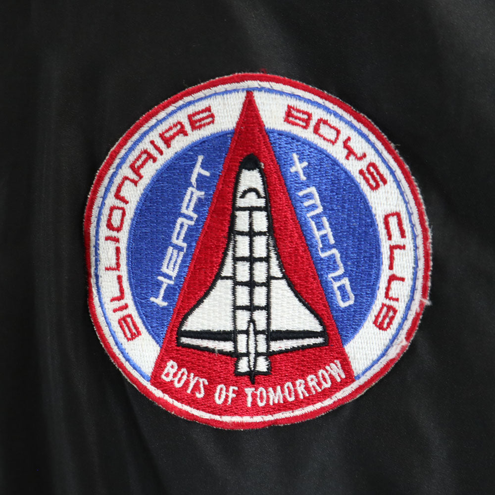 Billionaire Boys Club ビリオネアボーイズクラブ バックロゴ コーチジャケット S ブラック マジェスティック メンズ