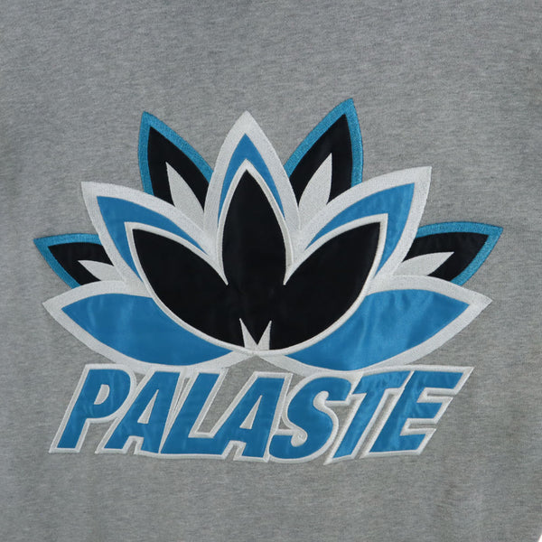 アディダス PALACE トレフォイルロゴ 長袖 スウェットパーカー M グレー adidas メンズ