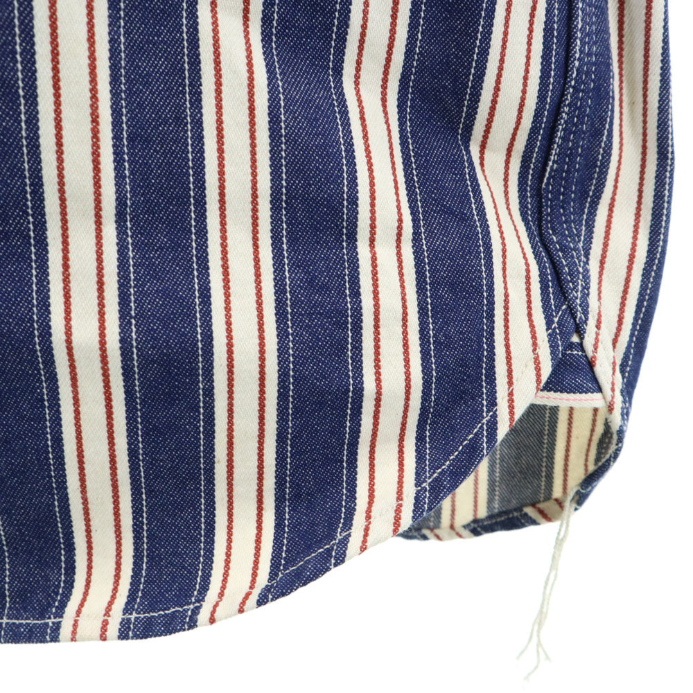 ザリアルマッコイズ 長袖 デニムシャツ 14 ブルー The REAL McCOY'S メンズ