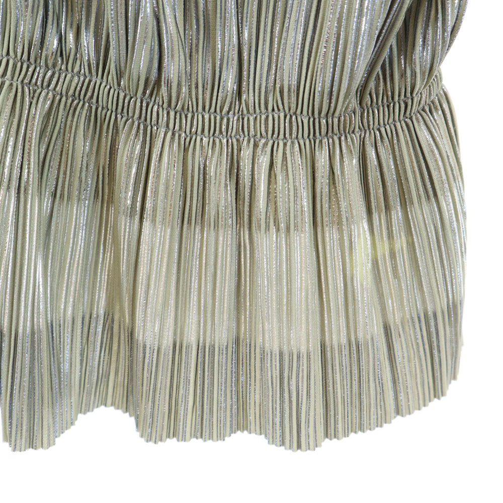 ブランドユニーク 7分袖 シャツ ブルー系 レディース