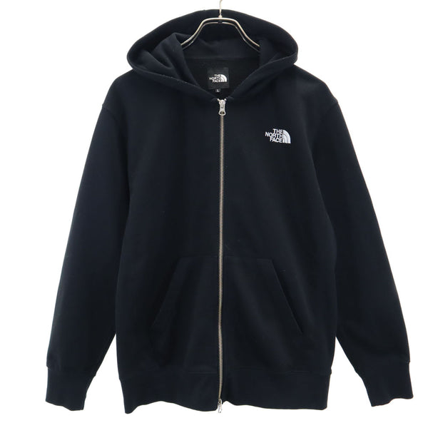 ノースフェイス アウトドア NT11952 スクエアロゴ 長袖 スウェット ジップパーカー L ブラック THE NORTH FACE Square Logo FullZip メンズ