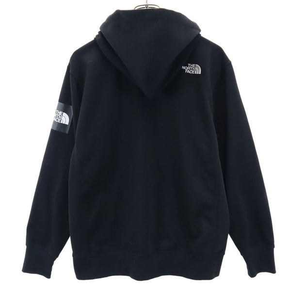 ノースフェイス アウトドア NT11952 スクエアロゴ 長袖 スウェット ジップパーカー L ブラック THE NORTH FACE Square Logo FullZip メンズ