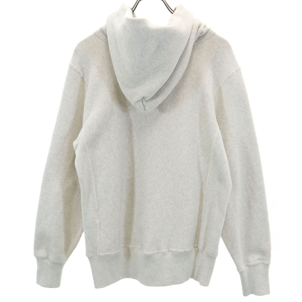 Champion チャンピオン 青単 復刻 長袖 リバースウィーブ スウェットパーカー M グレー 裏起毛 メンズ