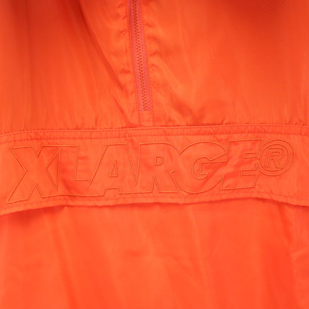 エクストララージ アンワーキャロッツ コラボ ハーフジップ アノラックパーカー M オレンジ XLARGE ×ANWAR CARROTS プルオーバー XCARROTS3 2TONE ANORAK メンズ