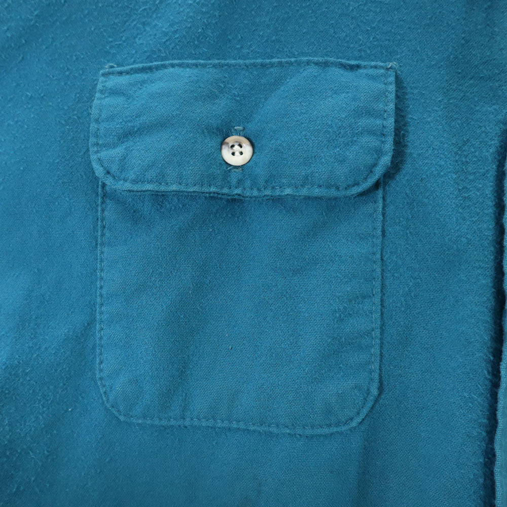 FIVE BROTHER ファイブブラザー 70s 80s USA製 ヴィンテージ 長袖 シャツ XL グリーン系 メンズ