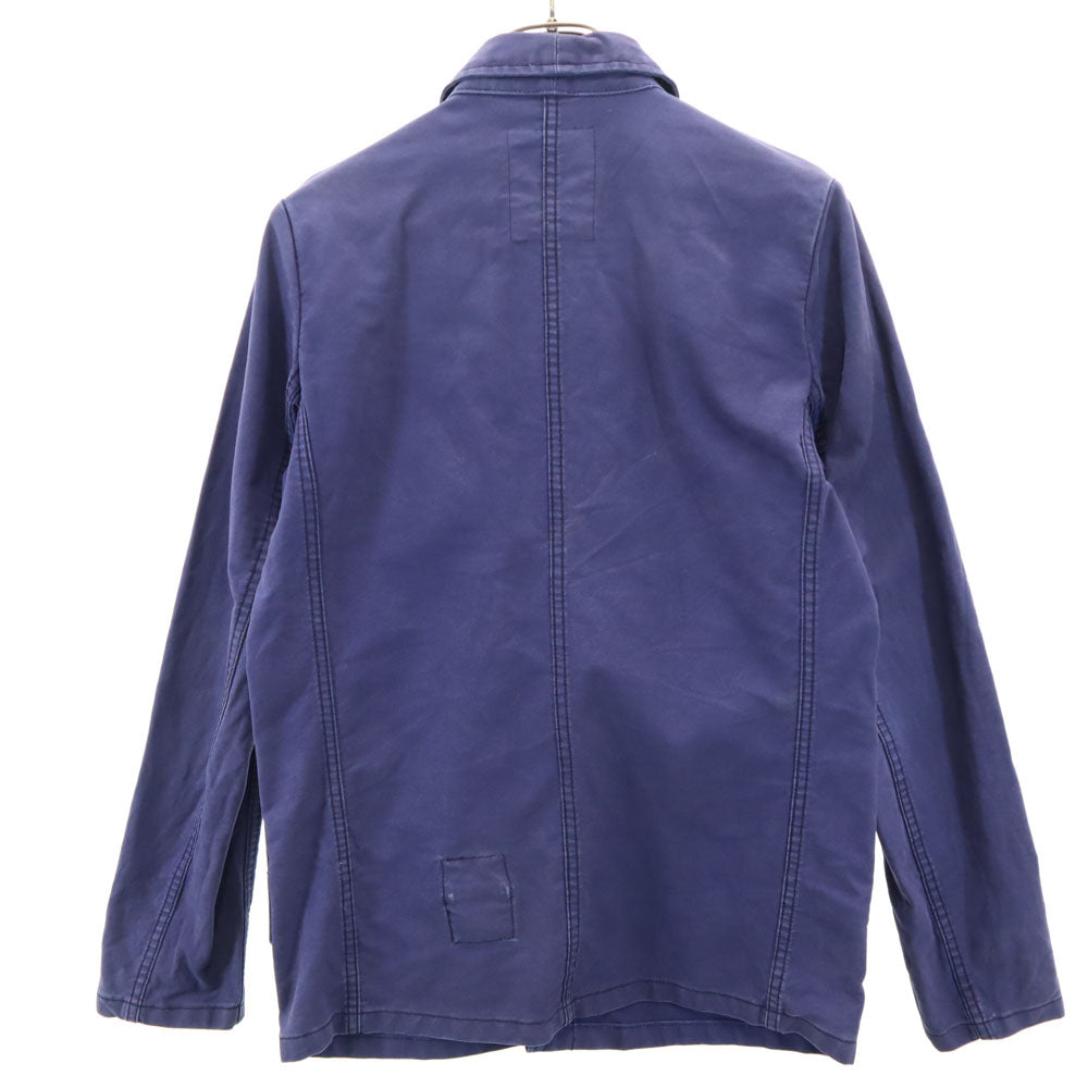 デンハム マオ ジャケット S ネイビー DENHAM ワーク MAO JACKET メンズ