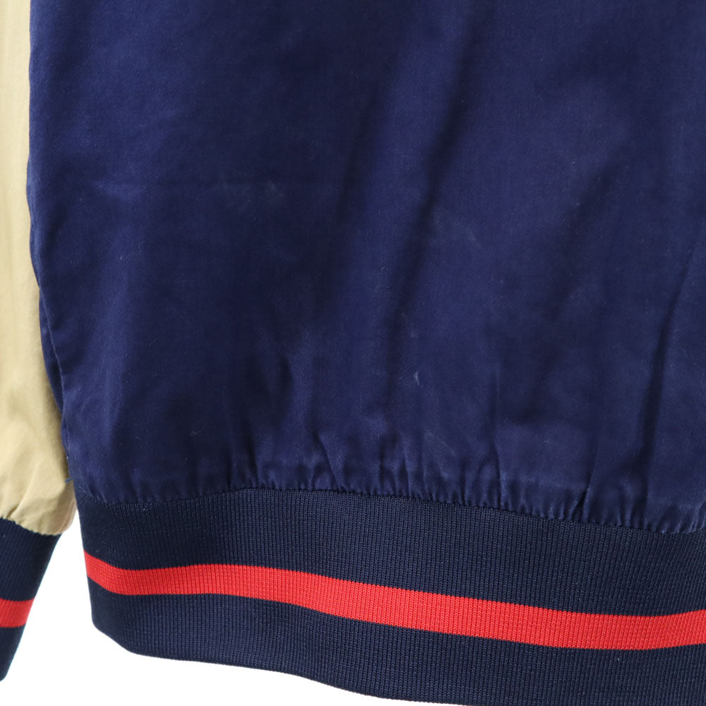 HUF ハフ バイカラー スタジャン M ネイビー系 ジャケット メンズ