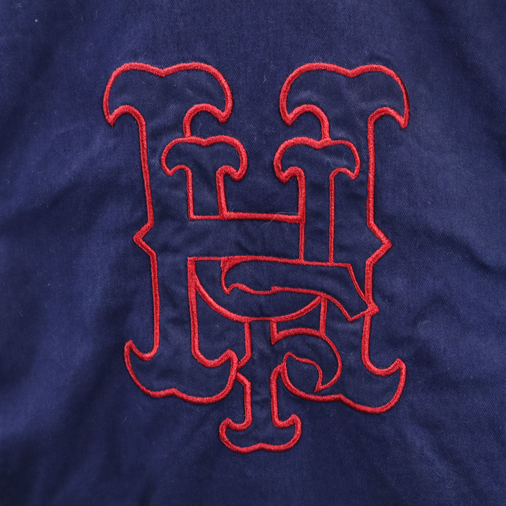 HUF ハフ バイカラー スタジャン M ネイビー系 ジャケット メンズ