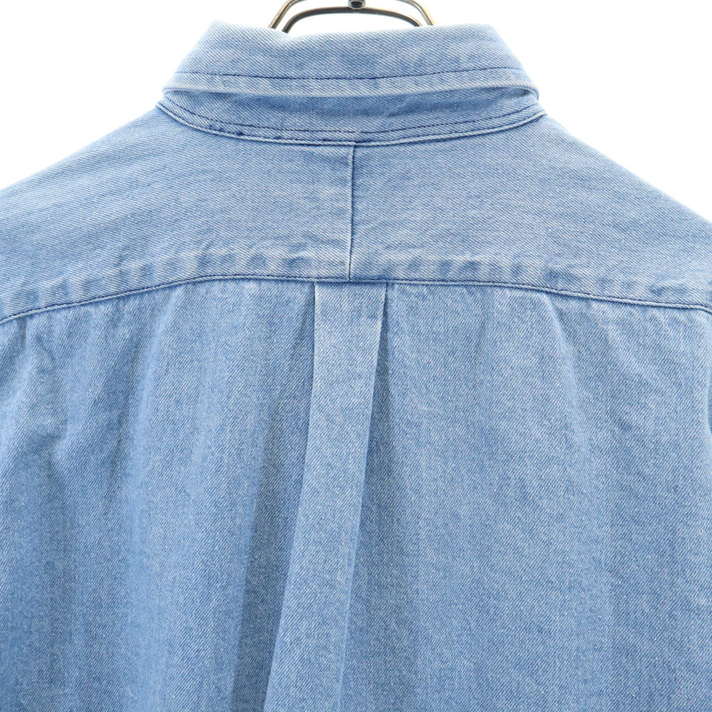 ポロカントリーラルフローレン 80s 90s オールド ラルフローレン 長袖 ボタンダウン デニムシャツ L POLO COUNTRY RALPH LAUREN メンズ