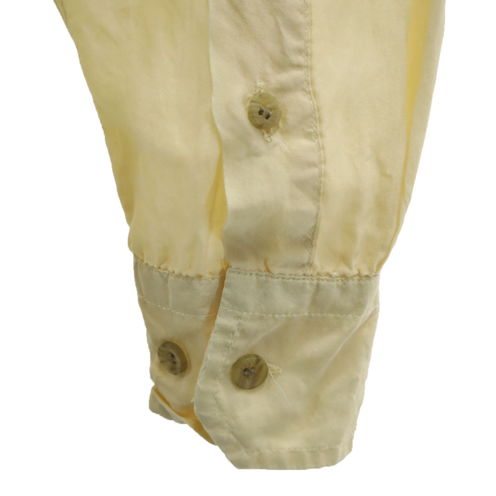 Calvin klein カルバンクライン 90s シルク オールド 長袖 シャツ M クリーム系 Sport レディース