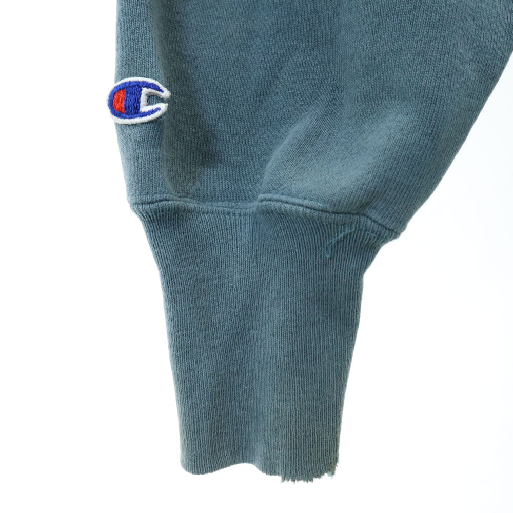 チャンピオン 90s USA製 オールド 刺繍タグ 長袖 リバースウィーブ スウェット トレーナー L グレー Champion 裏起毛 メンズ