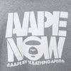 エイプ 長袖 スウェット トレーナー L グレー Aape A BATHING APE 裏起毛 メンズ