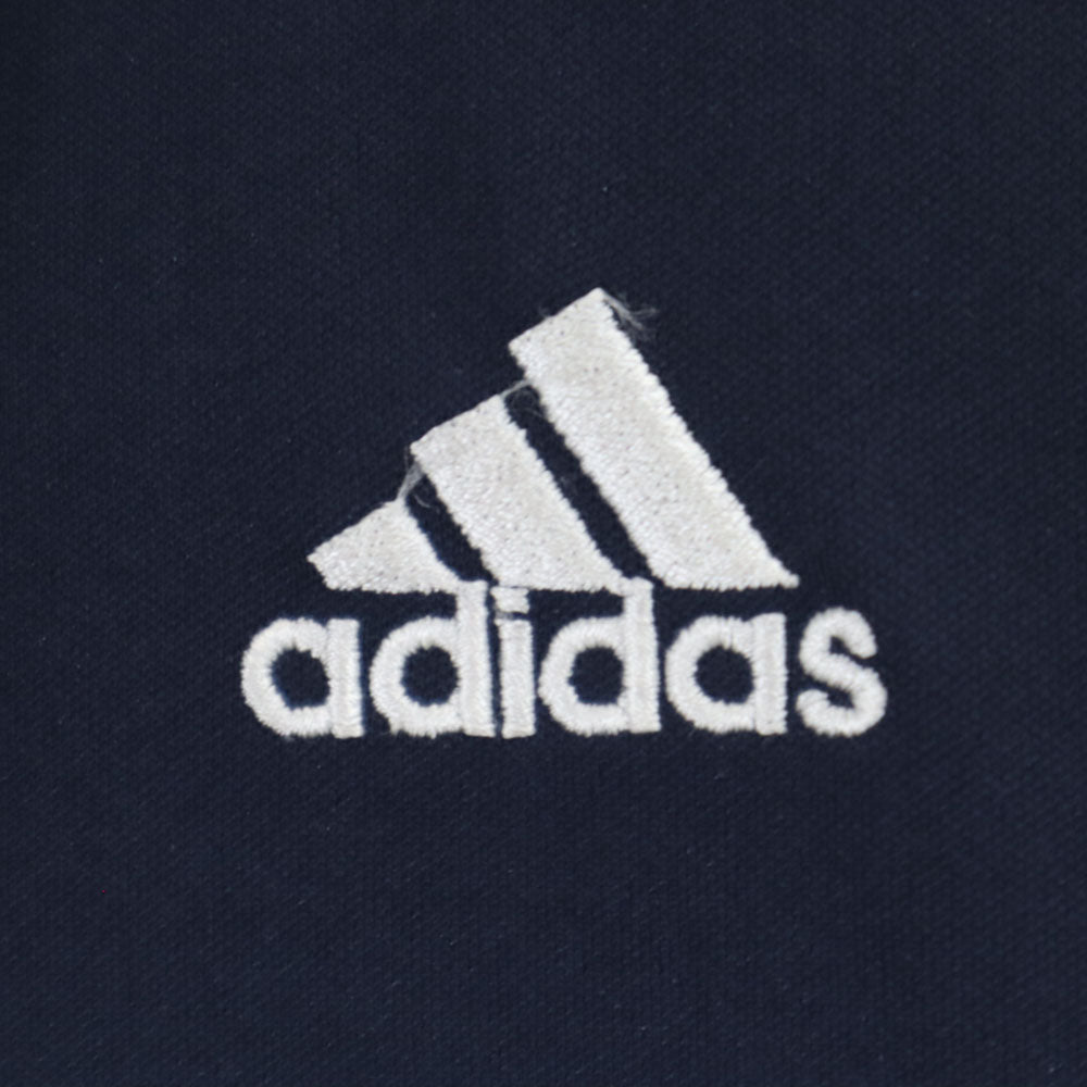 アディダス ゴルフ 半袖 ボタンダウン ポロシャツ M ネイビー adidas メンズ