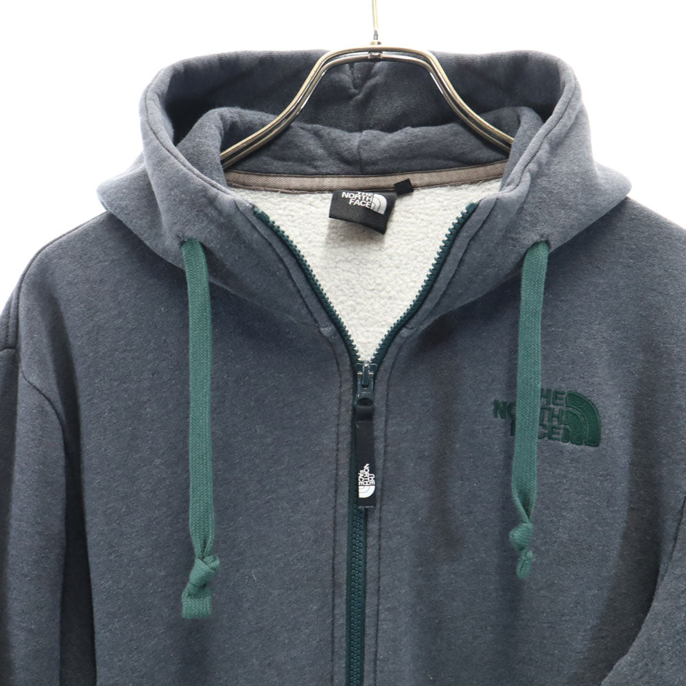 ノースフェイス アウトドア NT11530 長袖 リアビュー スウェット ジップパーカー M グレー THE NORTH FACE 裏起毛 REARVIEW FULLZIP HOODIE メンズ