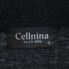 セルニーナ カシミヤ100％ 長袖 セーター L ブラック Cellnina ニット メンズ