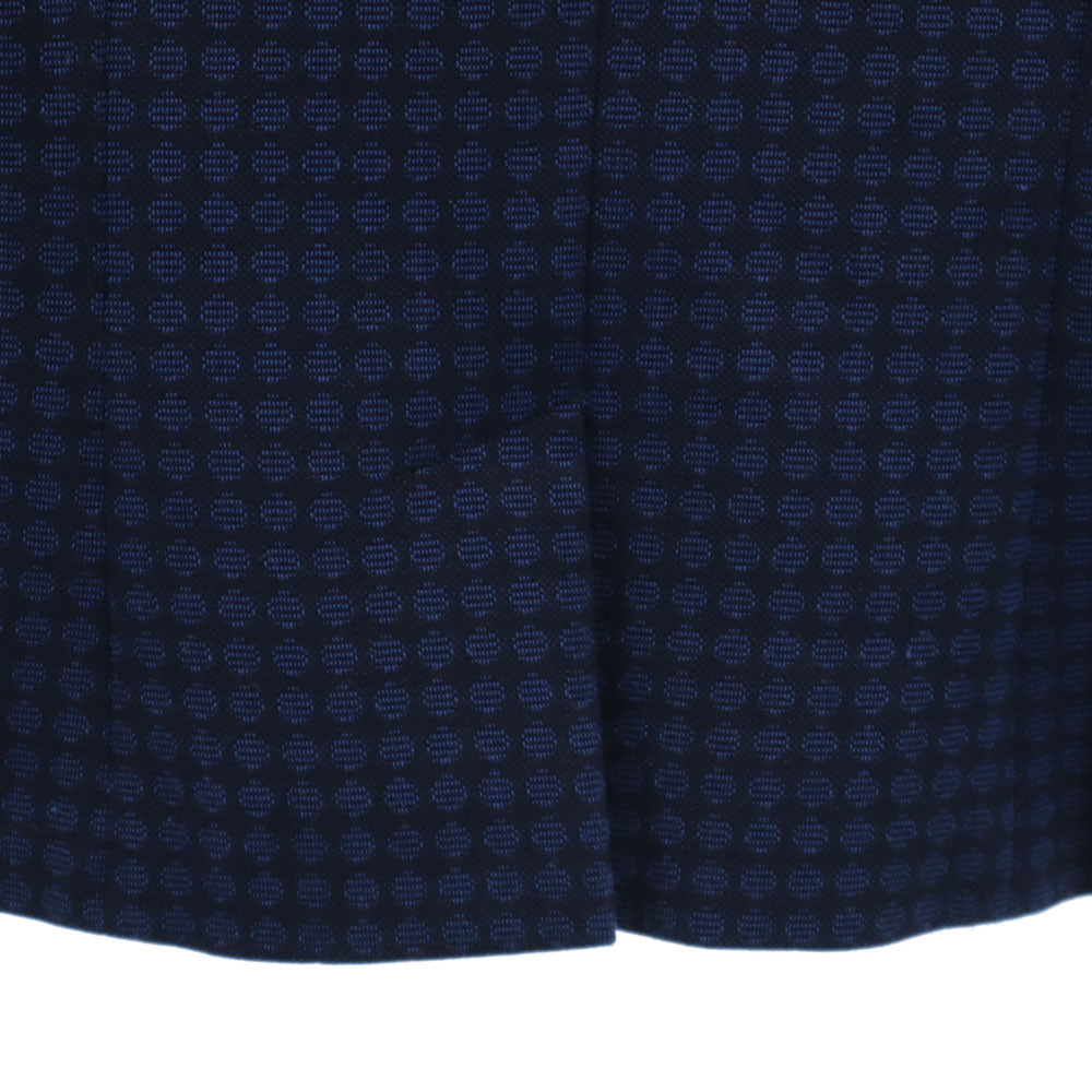 マックスアンドコー 総柄 テーラードジャケット 38 ネイビー MAX&CO ブレザー レディース