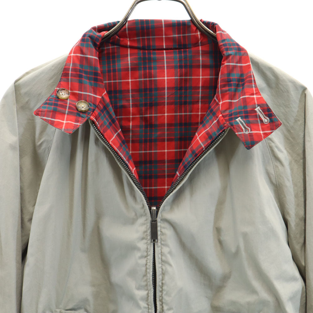 バラクータ 長袖 リバーシブル ブルゾン 40 グレー BARACUTA ジャケット メンズ