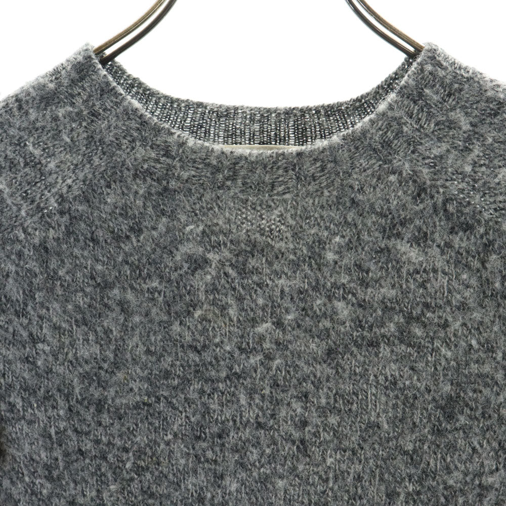 Harley of Scotland ハーレーオブスコットランド 長袖 ウール セーター 34 グレー ニット レディース