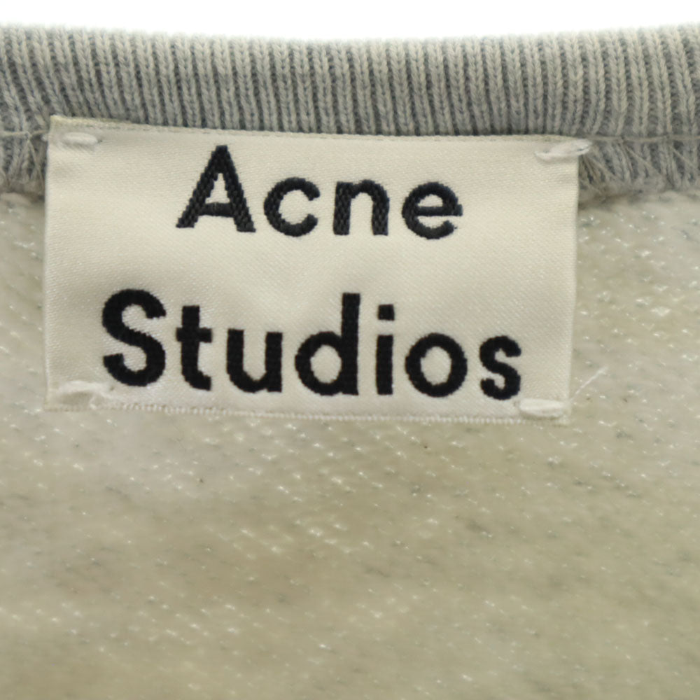 アクネストゥディオズ スウェット トレーナー S グレー ACNE STUDIOS メンズ