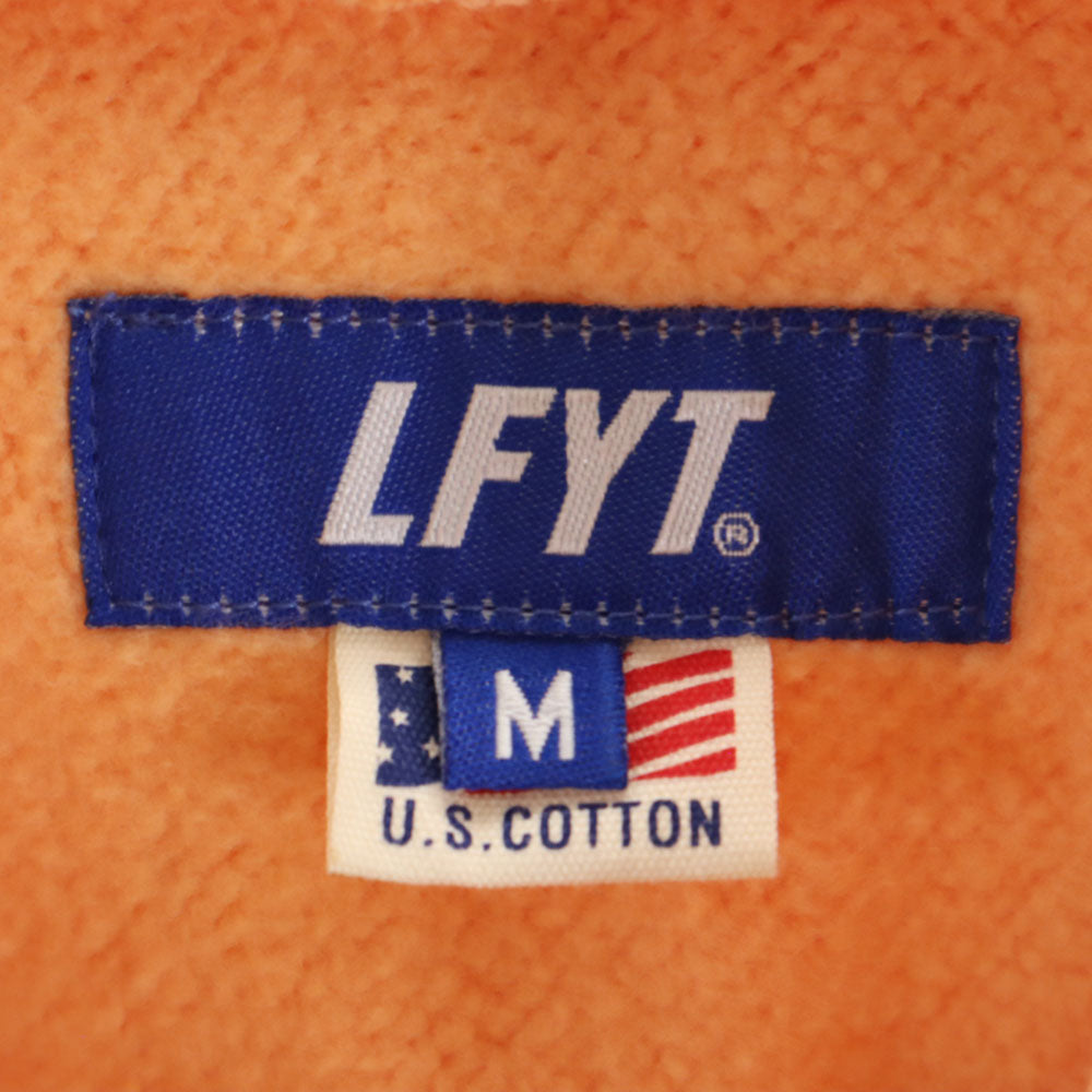 LFYT エルエフワイティー スウェットパーカー M オレンジ系 裏起毛 プルオーバー メンズ