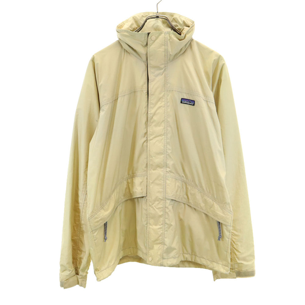 パタゴニア 00s 2002年 アウトドア 83617 トレントシェル ジャケット S イエローベージュ patagonia マウンテンパーカー メンズ