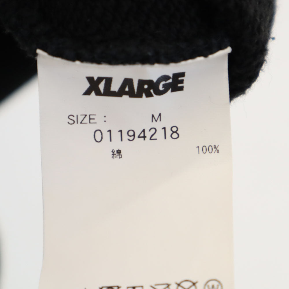 エクストララージ 長袖 スウェットパーカー M ブラック XLARGE プルオーバー メンズ