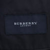 バーバリー 三陽商会 日本製 ウール ストライプ柄 テーラードジャケット AB6 ネイビー BURBERRY メンズ