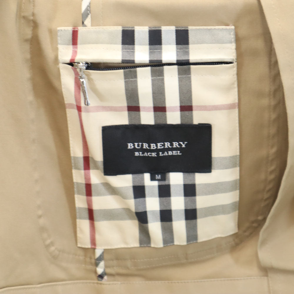 バーバリーブラックレーベル テーラードジャケット M ベージュ BURBERRY BLACK LABEL メンズ