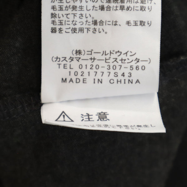 ノースフェイス NT62174 アウトドア バックプリント 長袖 Tシャツ L グレー THE NORTH FACE ロンT メンズ