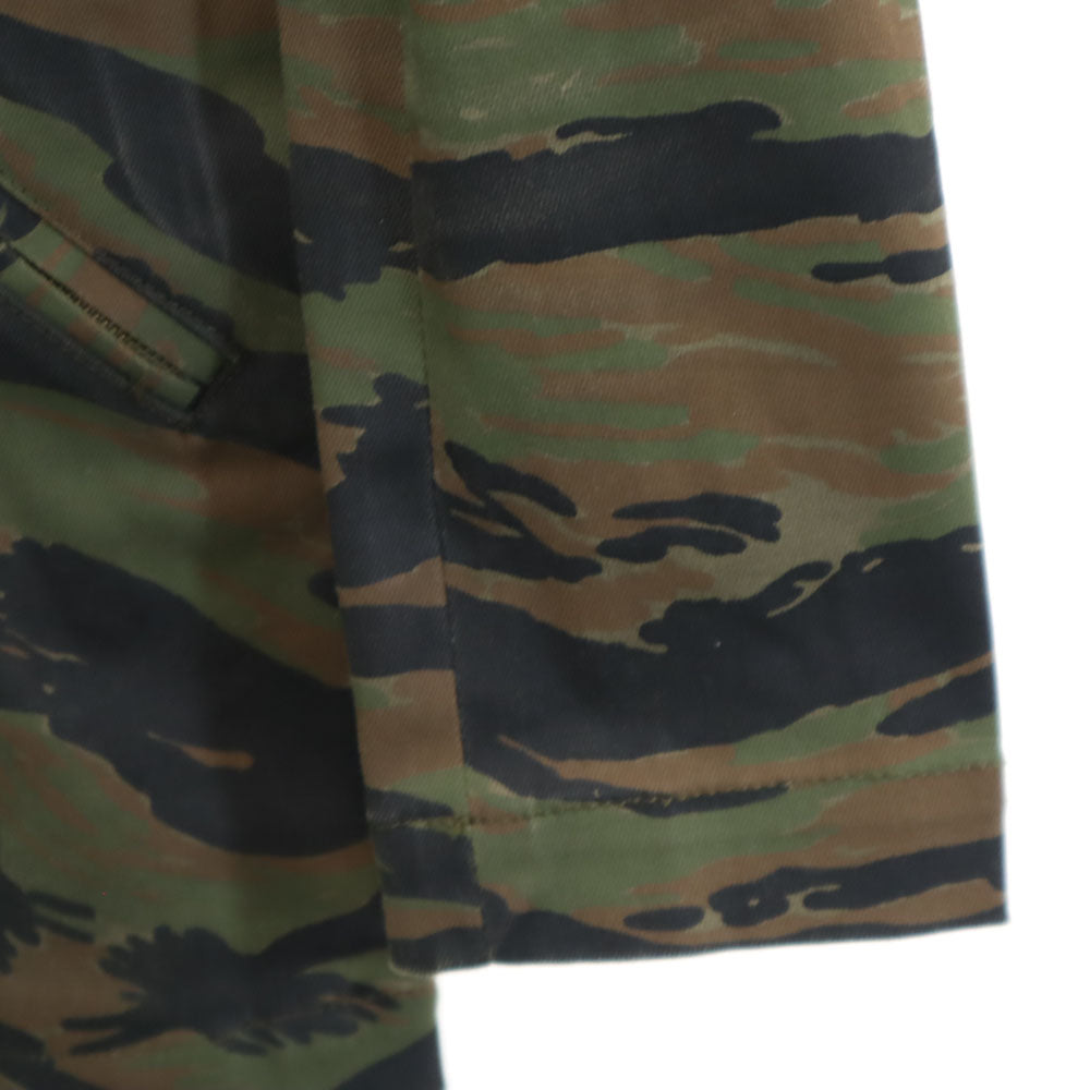 HYSTERIC ヒステリック 日本製 カモフラ柄 ミリタリージャケット F グリーン系 迷彩 レディース