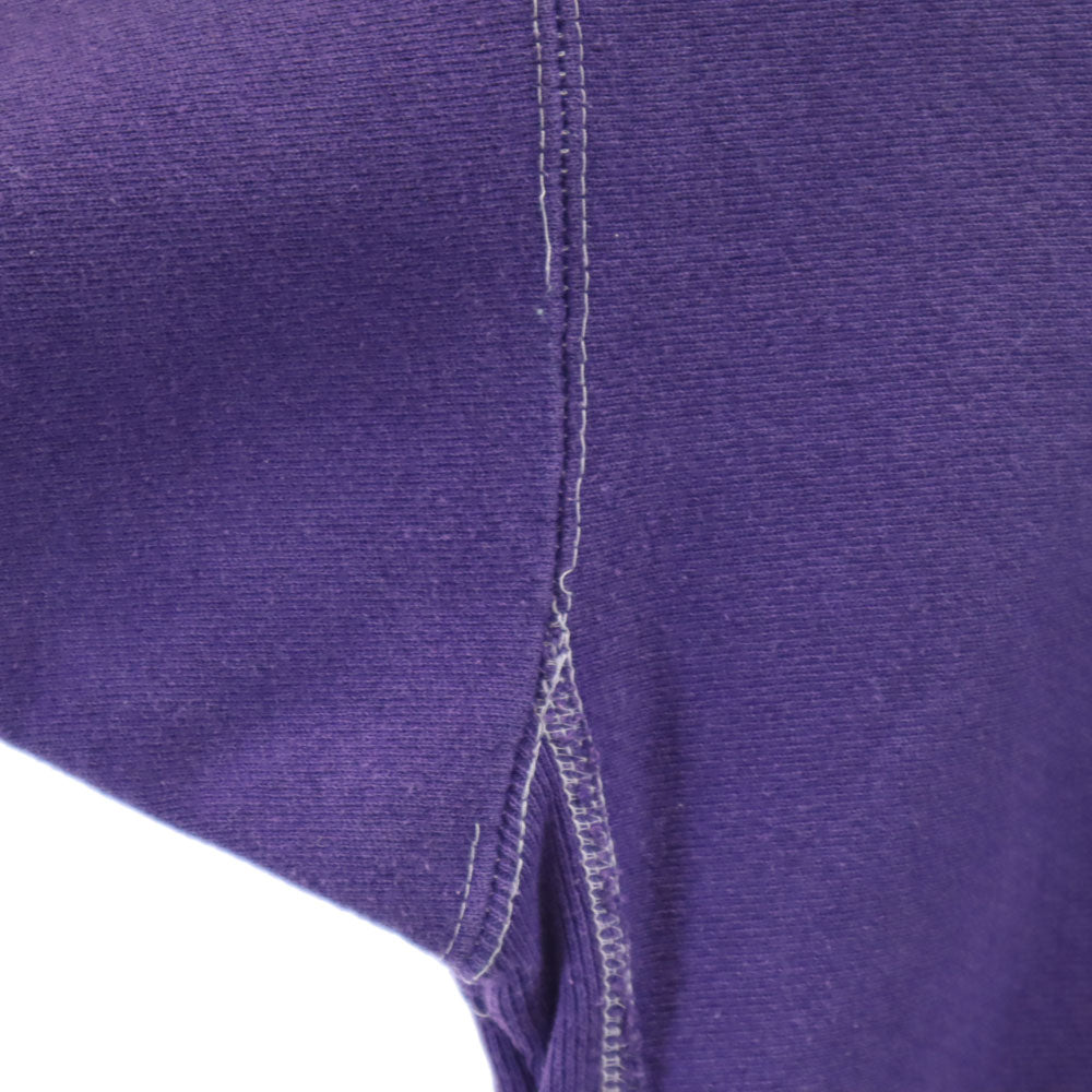 Champion チャンピオン 90s オールド 刺繍タグ 7分袖 リバースウィーブ スウェット トレーナー M パープル レディース