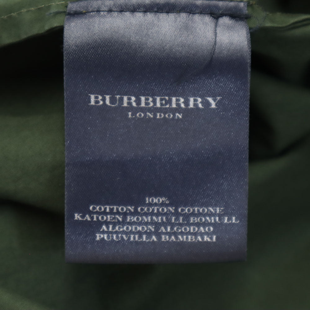 バーバリーロンドン 英国製 ブルゾン 48 カーキ BURBERRY LONDON ジャケット メンズ