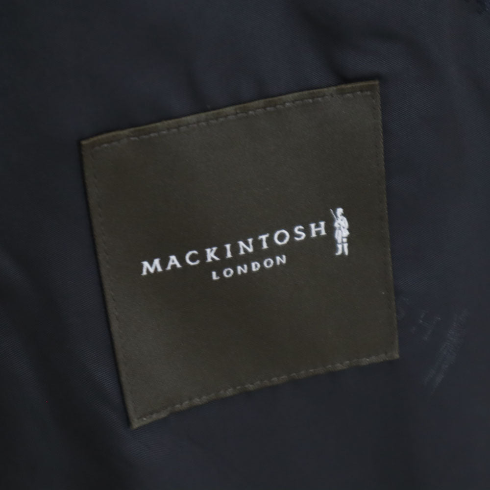 マッキントッシュ ロンドン 三陽商会 日本製 ストライプ柄 テーラードジャケット A5 チャコール系 MACKINTOSH LONDON ブレザー メンズ