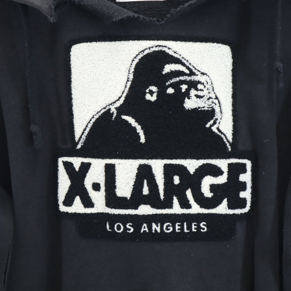 エクストララージ 長袖 スウェットパーカー M ブラック XLARGE メンズ