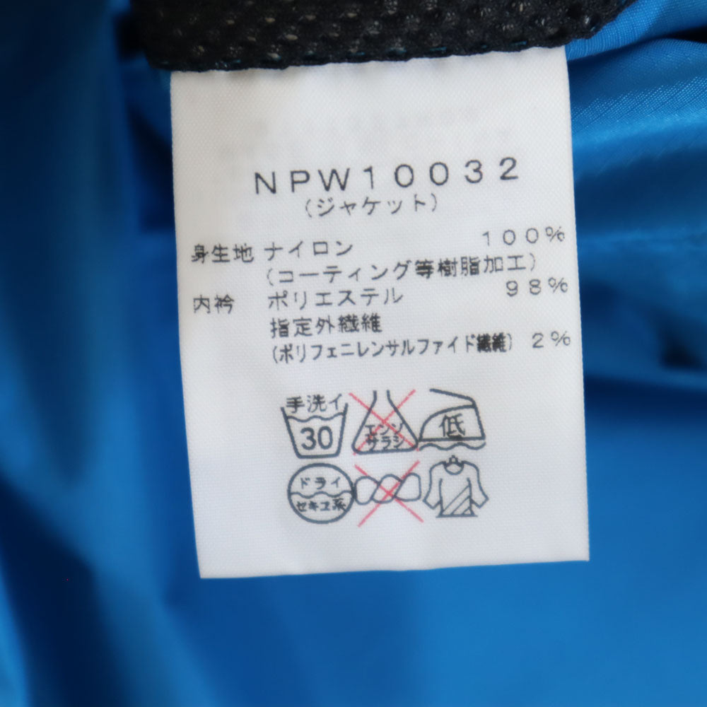 THE NORTH FACE ノースフェイス アウトドア NPW10032 レインテックス ウェア 上下 セットアップ M 水色 収納袋付き レディース