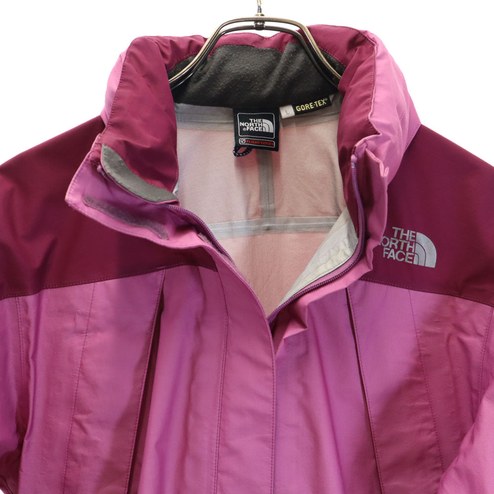 THE NORTH FACE ノースフェイス アウトドア NPW10710 レインテックス フライト ゴアテックス ウェア 上下 セットアップ L マゼンタ系 RAINTEX FLIGHT GORE-TEX レディース