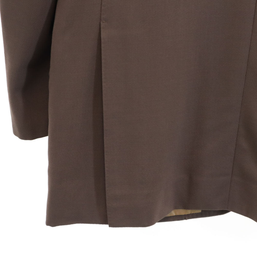 カスタムテーラーオオミヤ ジバンシー生地 スーツ 上下 セットアップ ブラウン メンズ