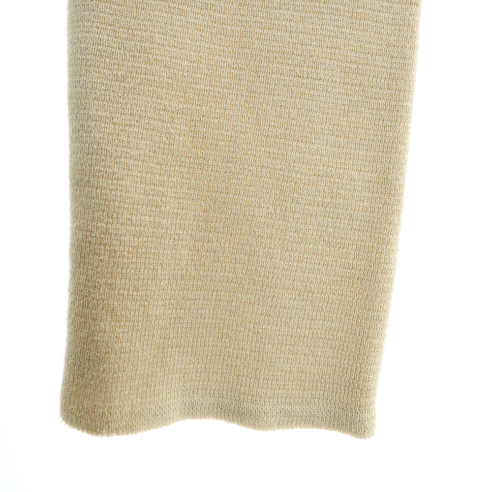 LARDINI ラルディーニ イタリア製 長袖 テーラード ニット カーディガン 38 ベージュ ブレザー レディース