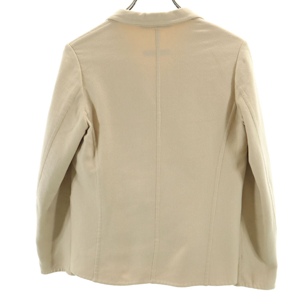 JIL SANDER ジルサンダー イタリア製 カシミヤ100％ ブレザー 36 ベージュ ジャケット フォーマル レディース