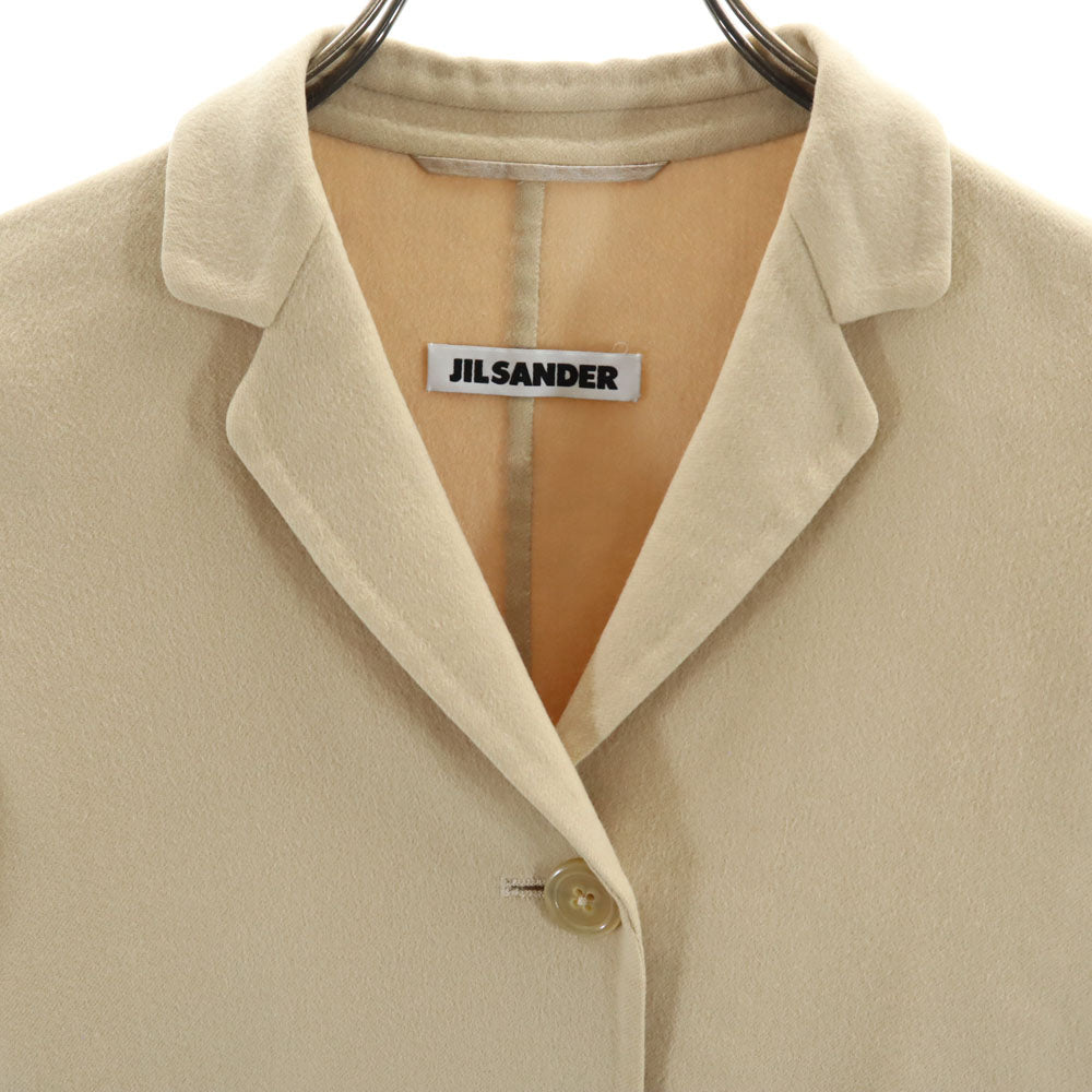 JIL SANDER ジルサンダー イタリア製 カシミヤ100％ ブレザー 36 ベージュ ジャケット フォーマル レディース